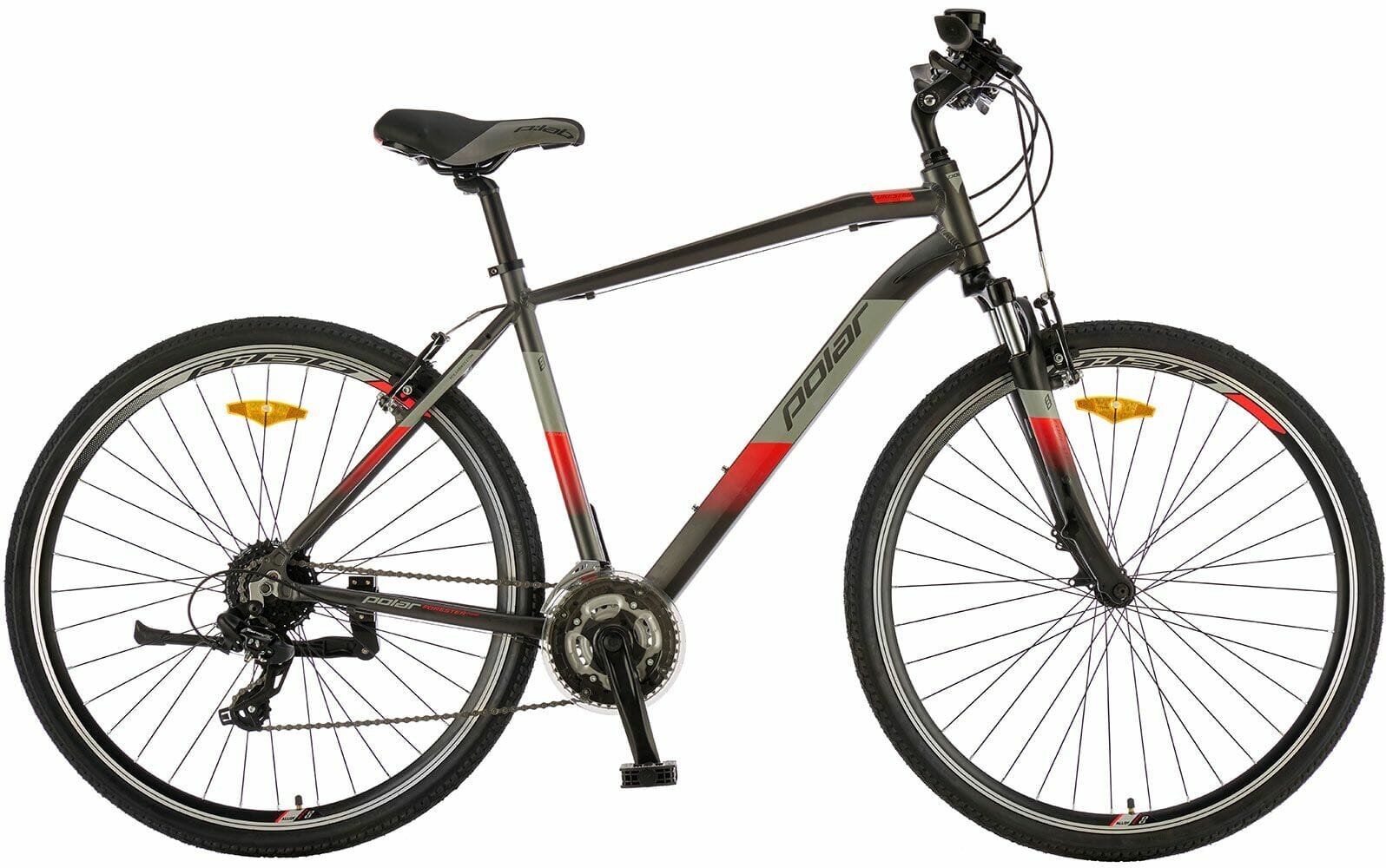 Polar Forester Comp 28″ grey/red