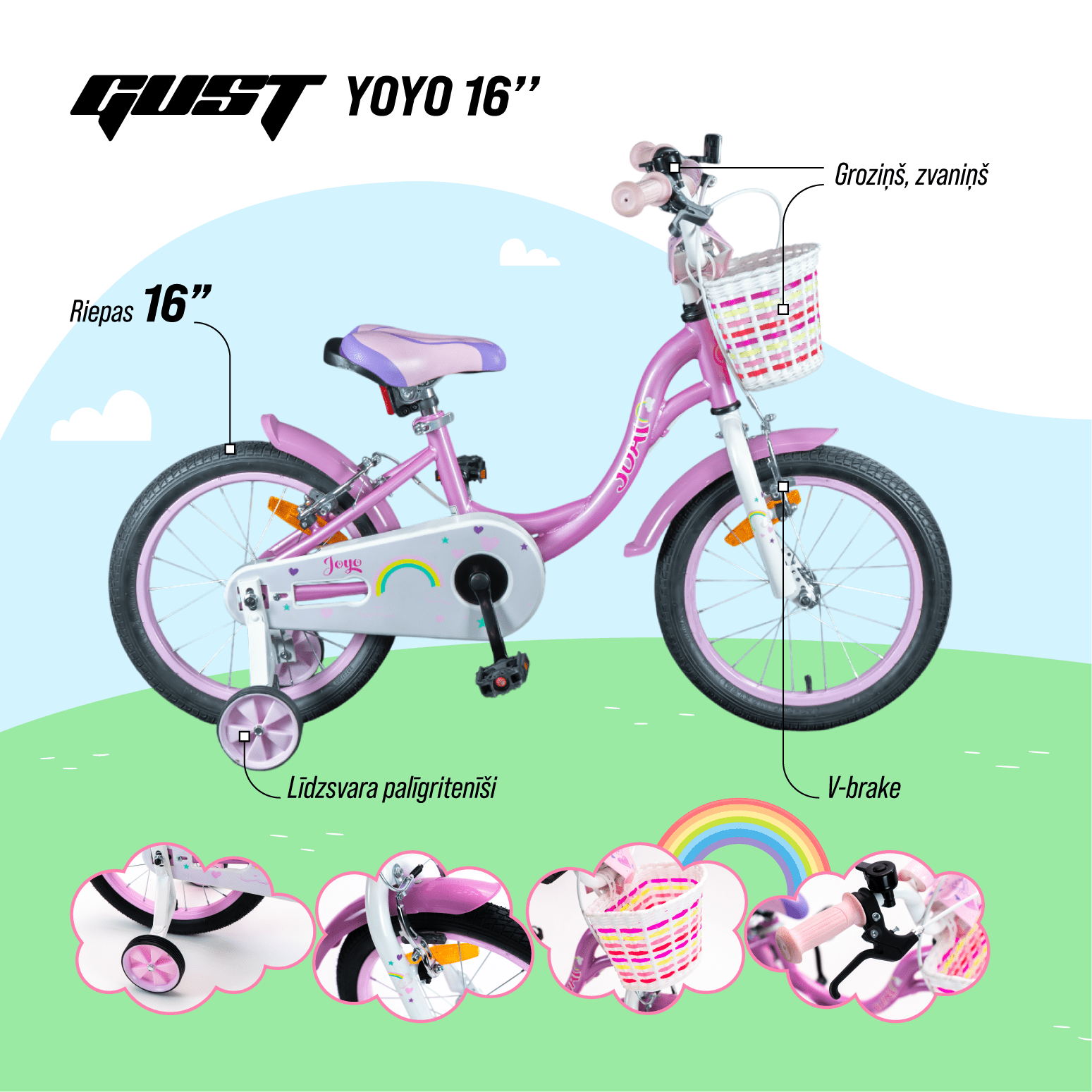 Juhi Yoyo 16”