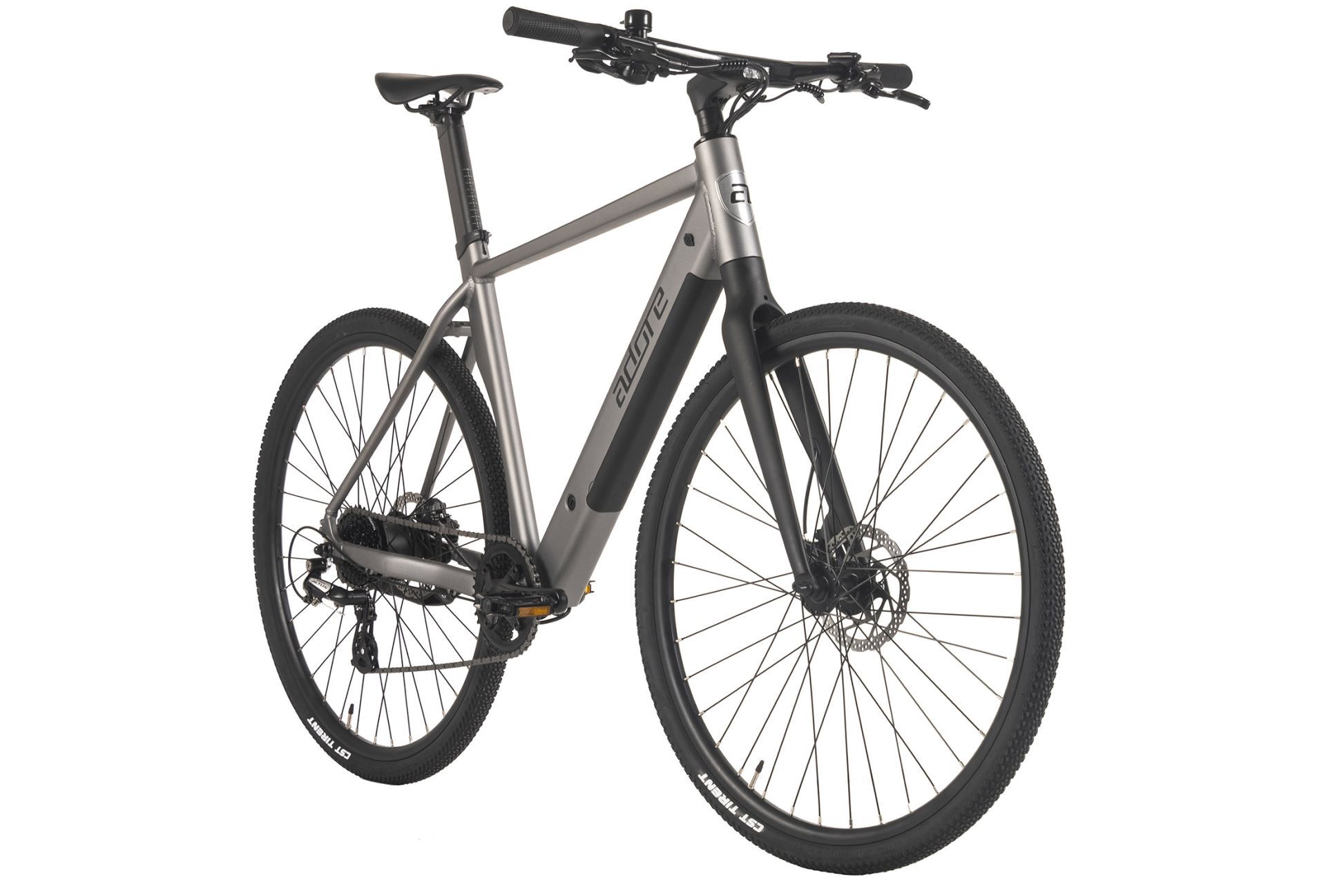 Adore E-Urban Bike UBR-770 28″ Stahlgrau Matt